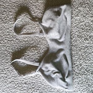 Auden Ribbed Unlined Scoop Neck Bralette